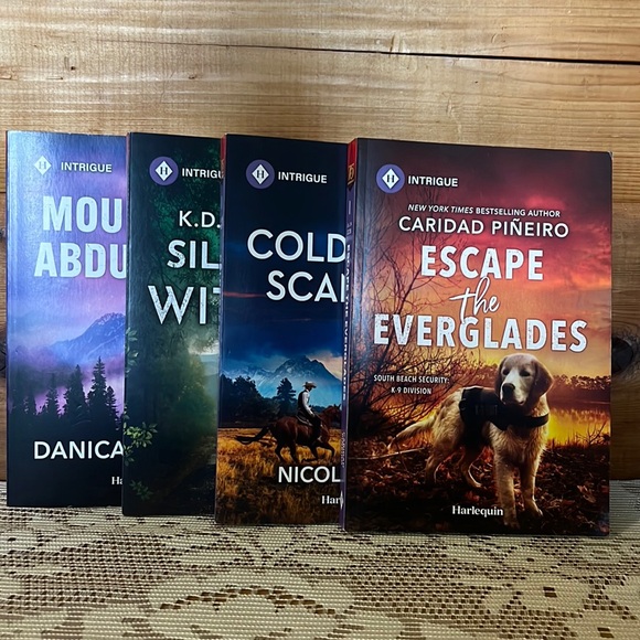 Intrigue Other - Intrigue Harlequin Book Bundle of 4